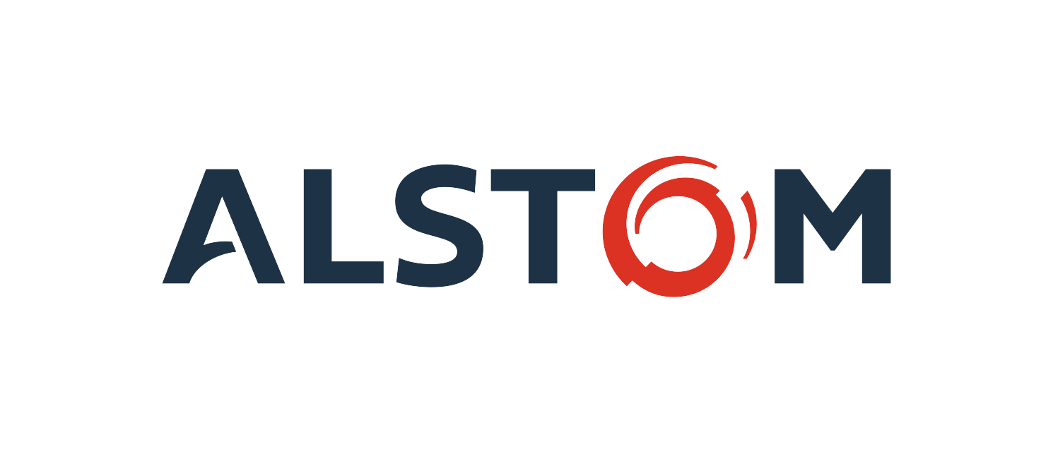 Logo Alstom - client magicien événementiel