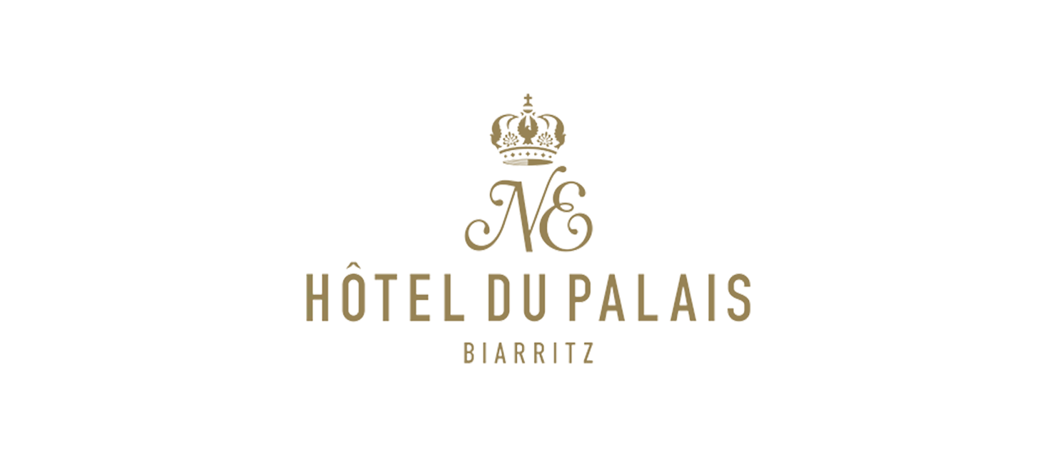 Logo hotel du palais biarritz - client magicien événementiel