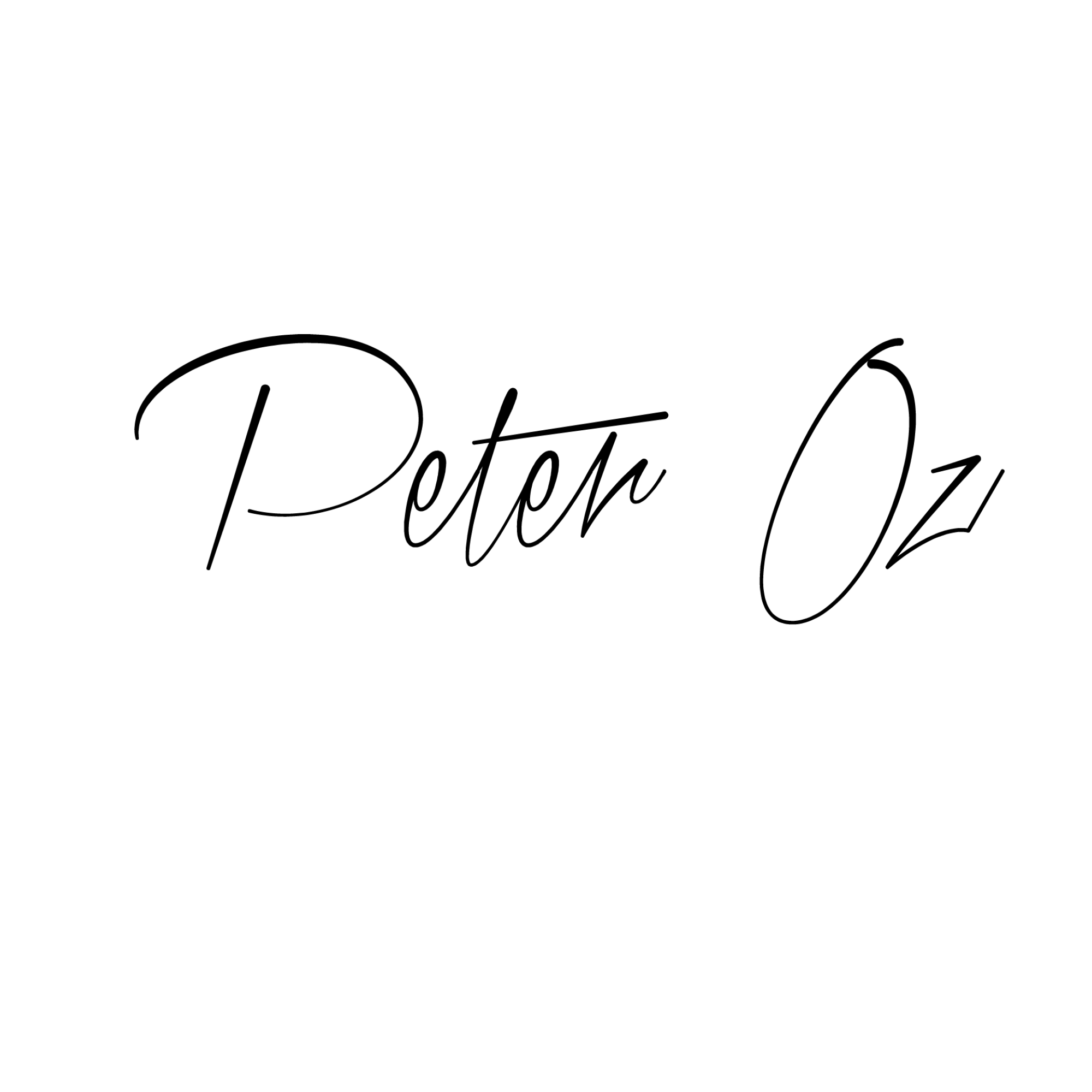 Signature Peter oz magicien